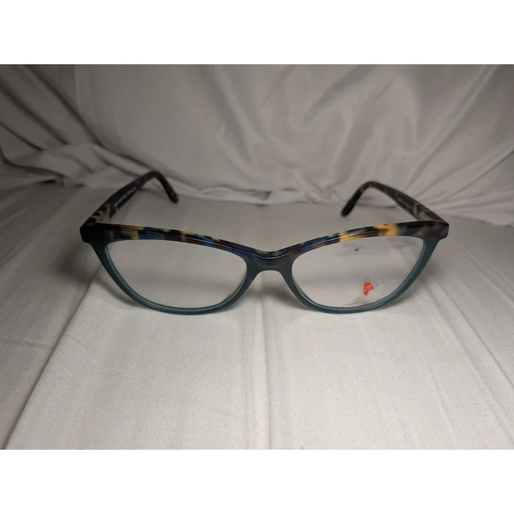 Maui Jim Plastic Eyeglasses - MJO 2111-55A - 52-16 - Matte Blue Green Tortoise